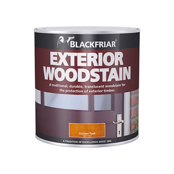 Blackfriar BF0010004E1 Traditional Exterior Woodstain Ebony 500ml BKFTEWSE500