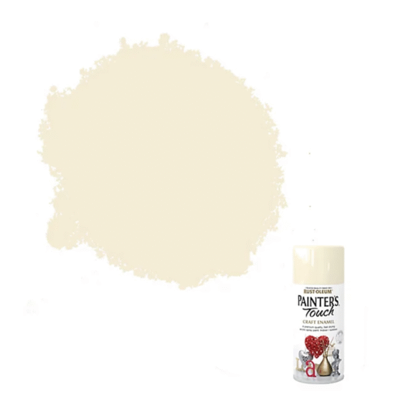 Rust-Oleum Painter's Touch Heirloom white Gloss Multi-surface Decorative spray paint, 150ml