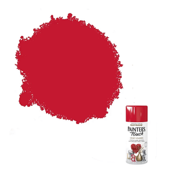 Rust-Oleum Painter's Touch Cherry red Gloss Multi-surface Decorative spray paint, 150ml