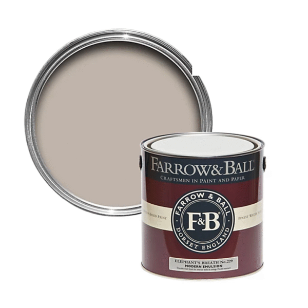 Farrow & Ball Modern Elephant's breath No.229 Matt Wall & ceiling Emulsion paint, 2.5L