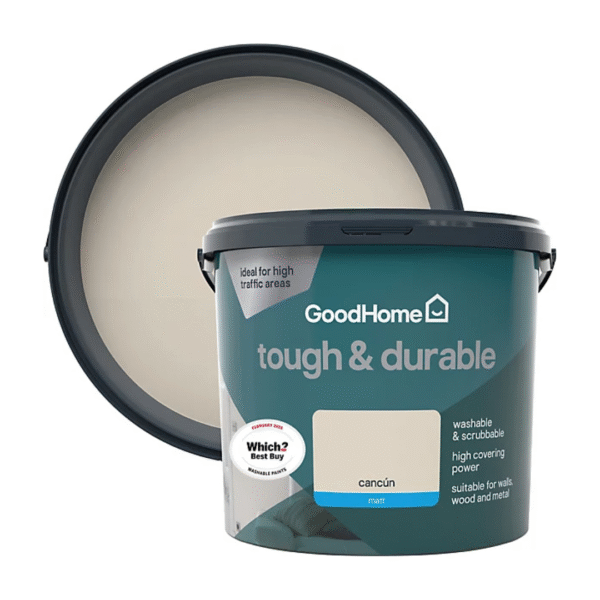 GoodHome Durable Cancun Matt Emulsion paint, 5L