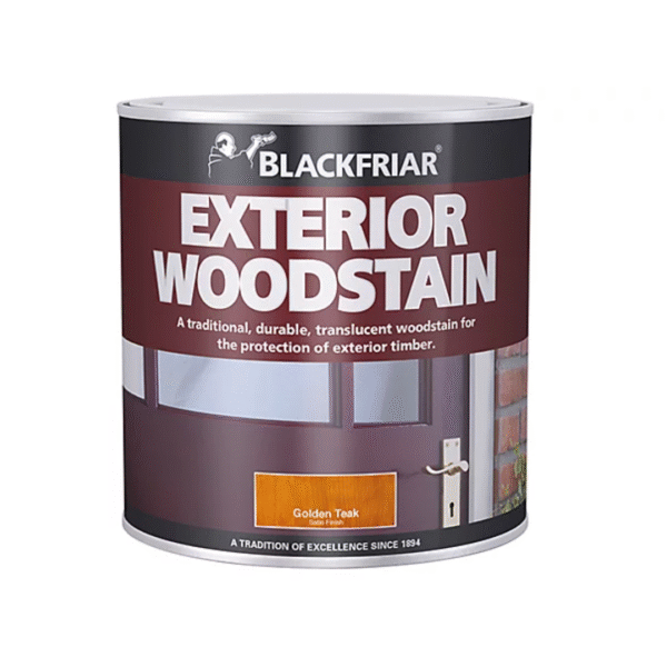 Blackfriar BF0010003D1 Traditional Exterior Woodstain Rich Mahogany 1 litre BKFTEWSRM1L